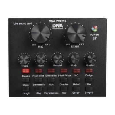 7. DNA YOU2B - Zestaw mikrofon interfejs audio, statyw