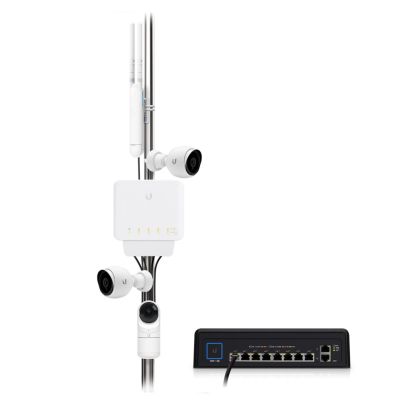 2. Ubiquiti UniFi Switch Flex (3-pack) Zarządzany L2 Gigabit Ethernet (10/100/1000) Obsługa PoE Biały