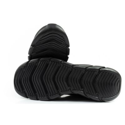 9. Skechers Bobs B Flex  buty sportowe sneakersy damskie modne czarne