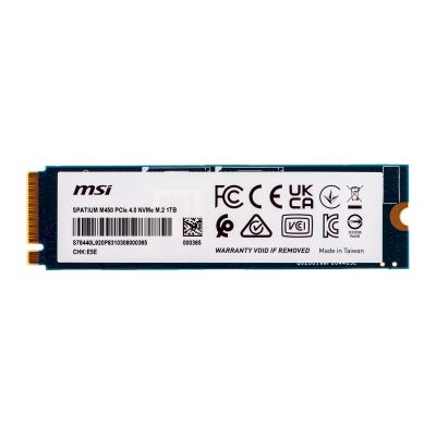 2. Dysk SSD MSI SPATIUM M450 PCIe 4.0 NVMe M.2 1TB V1