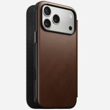 Nomad Modern Leather Folio pokrowiec na telefon komórkowy 17,5 cm (6.9") Brązowy