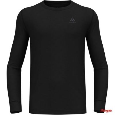 3. Koszulka męska Odlo BL TOP crew neck l/s MERINO 200 roz. L Czarna