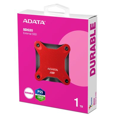 6. ADATA DYSK SSD SD620 1TB RED