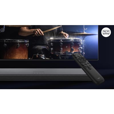 22. Soundbar TCL S55HE 2.1 kan. 220W Bluetooth 5.2 Dolby Atmos Tytanowy
