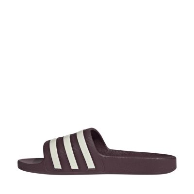 5. Klapki adidas Adilette Aqua bordowe KJ7353