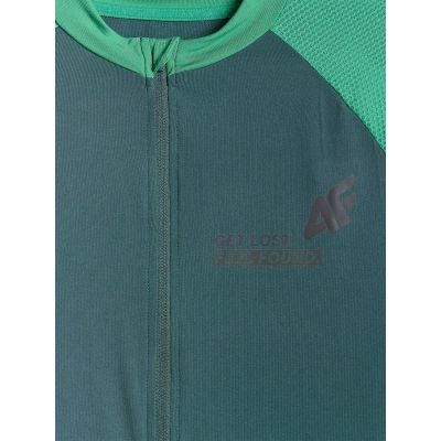 11. Longsleeve kolarski z filtrem UPF50+ męski 4F 4FRSS26TFLOM649-41S