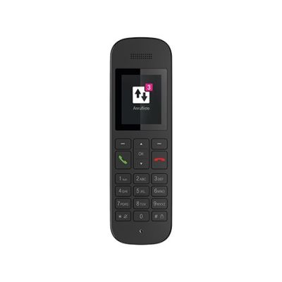 2. Telekom Sinus A12 Telefon analogowy/DECT Czarny