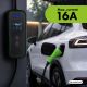 15. Ładowarka do EV / PHEV GreenBlue,  przenośna, typ 2, dł. przew. 680cm, IP65, 11kV, 220-380V AC 50/60Hz, 16A, 3 fazy, GB1100
