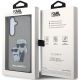 8. Etui Karl Lagerfeld Glitter Karl&Choupette na Samsung Galaxy S24+ - czarne