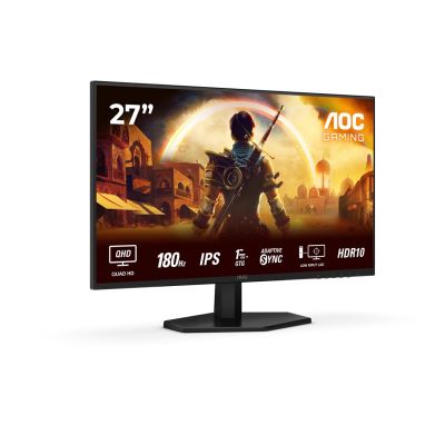 2. Monitor AOC Q27G42XE 27" IPS QHD 180Hz 1ms 2560x1440 2xHDMI Czarny