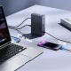 3. Stacja dokująca USB-C Baseus UnionJoy 2xHDMI4K@60Hz 1xDP4K@60Hz 3xUSB-A3.0 2xUSB-C3.0 2xUSB-A2.0 1xRJ45 PD PC 1xSD+TF 1x3.5mm minijack - szara