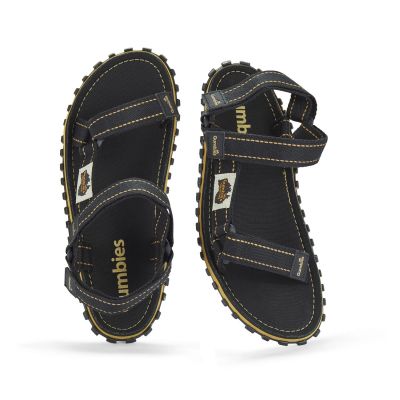 9. Sandały Gumbies Tracker Sandals Unisex Black M GU-SATRA001