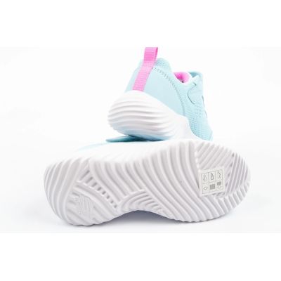 8. Skechers buty dziecięce sportowe Bounder niebieskie niemowlęce na rzep
