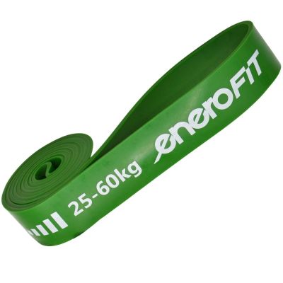 13. GUMA TAŚMA OPOROWA POWER BAND 25-60KG ZIELONA ENERO FIT