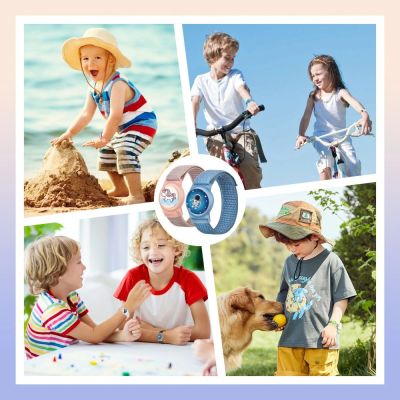 6. Pasek Tech-Protect Nylon na Apple AirTag 1 / 2 - różowy