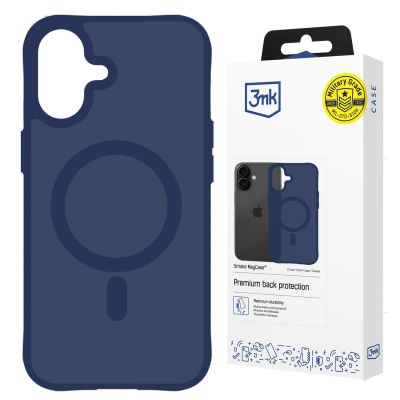 16. Etui 3mk Smoke MagCase na iPhone 17 - niebieskie-półprzezroczyste