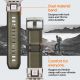 13. Pasek Spigen DuraPro Armor na Apple Watch 44 / 45 / 46 / 49 mm - zielony