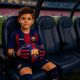 10. FC Barcelona rękawice bramkarskie junior BG9003