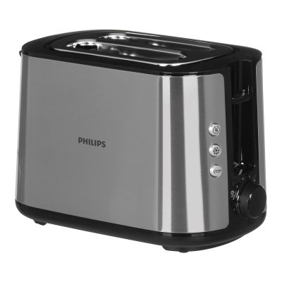 2. Toster Philips Viva Collection HD2650/90 (950W; kolor srebrny)