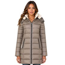 Parka damska Geographical Norway CARENNE TAUPE DB LADY 0116 (WZ5514F/GN-TAUPE)