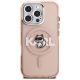 3. Etui Karl Lagerfeld IML Choupette Sketch Logo MagSafe na iPhone 16 Pro - różowe