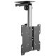 Techly ICA-CPLB 222 uchwyt do telewizorów 94cm (37") Czarny, Srebrny