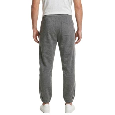 2. Spodnie dresowe dresy Calvin Klein Fleece Logo Tape Jogger Grey Heather - LZ04LE291G-P7E