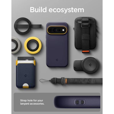 13. Etui Spigen Nano Pop MagSafe na Google Pixel 11 Pro XL - granatowe