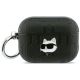 Etui Karl Lagerfeld Monogram Choupette Head na AirPods Pro 3 - czarne