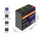 3. QOLTEC AKUMULATOR LIFEPO4 LITOWO-ŻELAZOWO-FOSFORANOWY | 12.8V | 24AH | 307.2WH | BMS