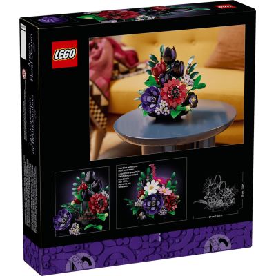 2. LEGO Botanical Collection 11513 - Kompozycja z ciemnych kwiatów