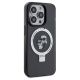 4. Etui Karl Lagerfeld Ring Stand Karl&Choupettte MagSafe na iPhone 13 Pro Max - czarne