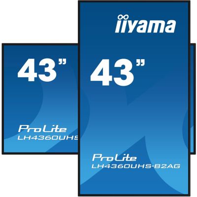 5. Monitor Iiyama 43 LH4360UHS-B2AG HDMI USB - 107.9 cm - 42.5"