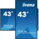 5. Monitor Iiyama 43 LH4360UHS-B2AG HDMI USB - 107.9 cm - 42.5"