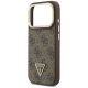 6. Etui Guess 4G PU Triangle Logo & Stand Camera Magsafe na iPhone 17 Pro - brązowe