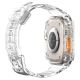 12. Etui z paskiem Spigen Rugged Armor Pro na Apple Watch Ultra (49 mm) - przezroczyste