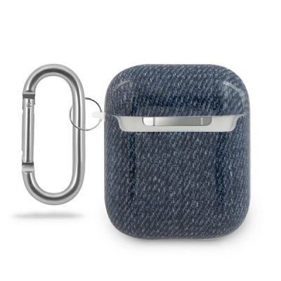 2. Etui Guess Jeans Collection na AirPods 1/2 - granatowe