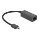 DeLOCK Adapter USB Type-C męski do 2,5 Gigabit LAN kompaktowy