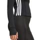 12. Bluza adidas Workout Essentials 3-Stripes Zip Through W KB7843