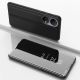 2. Clear View Case etui Honor X7 / Honor Play 30 Plus pokrowiec z klapką czarne