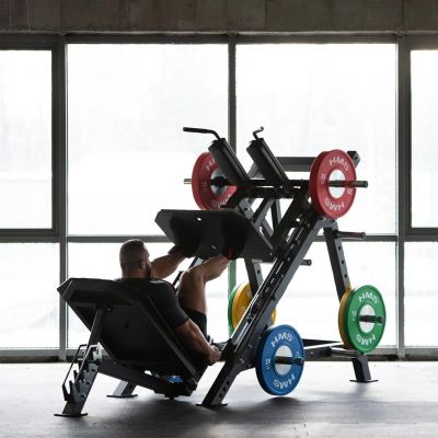 9. Suwnica na nogi HMS LP3175 Semi Commercial (17-51-006) Szary, Czarny