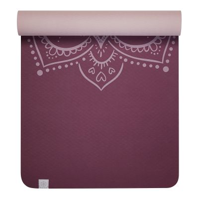 GAIAM MATA DO JOGI TPE BLUSH 6 MM 64262