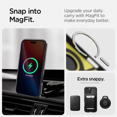 14. Etui Spigen Tough Armor "T" MagSafe na iPhone 16 Pro Max - czarne