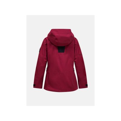 3. Kurtka PEAK PERFORMANCE W Alpine Gore-Tex 3L Jacket bordowy