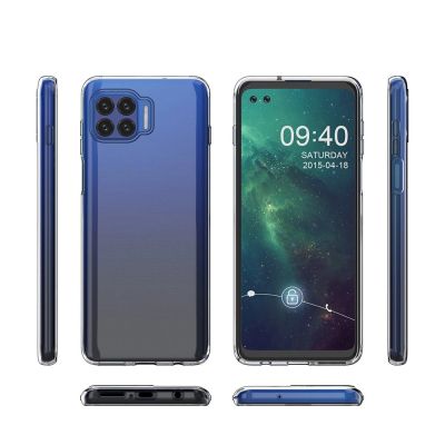 3. Żelowy pokrowiec etui Ultra Clear 0.5mm Motorola Moto G 5G Plus przezroczysty