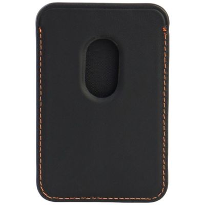 4. Portfel magnetyczny Lamborghini Urus D8 Genuine Leather MagSafe na telefon - czarno-czerwony