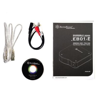 13. Silverstone EB01-E Srebrny