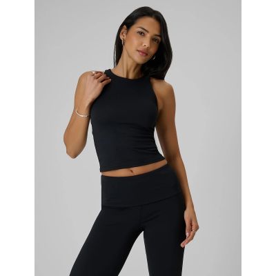 Koszulka bez rękawów slim gładka damska 4F 4FRSS26TSLEF319-20S