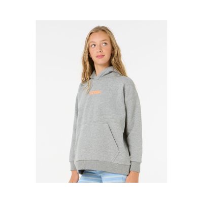3. Bluza RIP CURL Island Bliss Hood - Girl szary