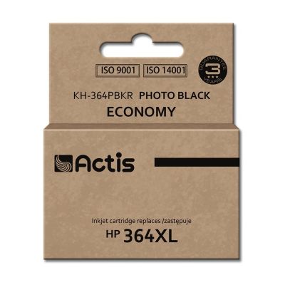 Actis KH-364PBKR Tusz (zamiennik HP 364XL CB322EE; Standard; 12 ml; czarny, foto)